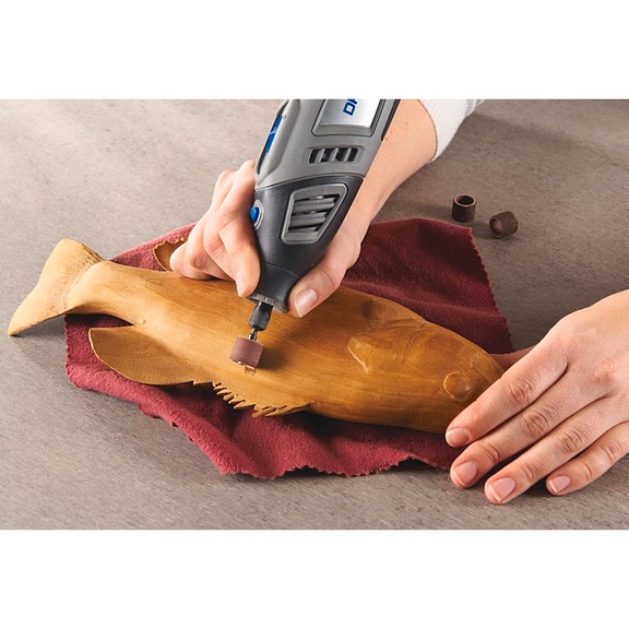 BOSCH Sanding belt 13 mm grit 60 with abrasive mandrel 2615040732 - Abrasive tool made of abrasive on backing