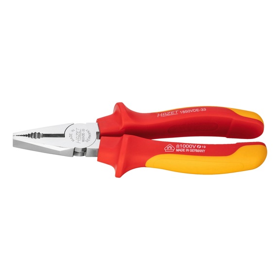 HAZET Combination pliers with protective insulation 1850VDE-33 - Combination pliers