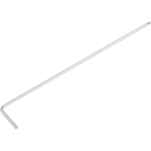 HAZET Hex key L-wrench 2105LG-015 Internal hexagon profile 1.5 mm - Angle screwdriver