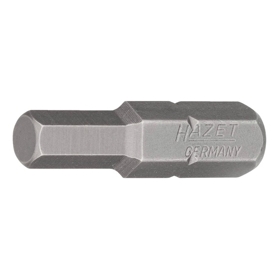 HAZET bit 2206-6 Hexagon 5/16 inch (8 mm) Internal hexagon profile 6 mm - Bit for hexagon socket screws