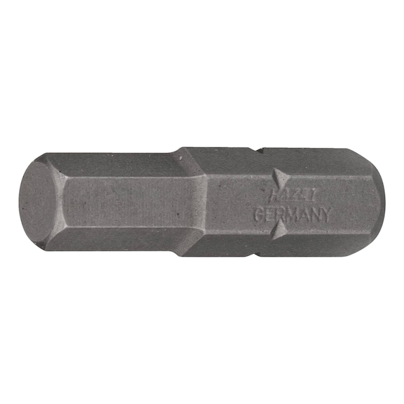 HAZET bit 2206-7 Hexagon 5/16 inch (8 mm) Internal hexagon profile 7 mm - Bit for hexagon socket screws