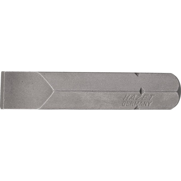 HAZET bit 2210-12 Hexagon 5/16 inch (8 mm) slotted profile 1.6 x 8 mm - Bit for slotted screws