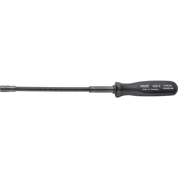 HAZET Steckschlüssel flexibel 426-5 Außen Sechskant Profil 5 mm - Steckschlüssel