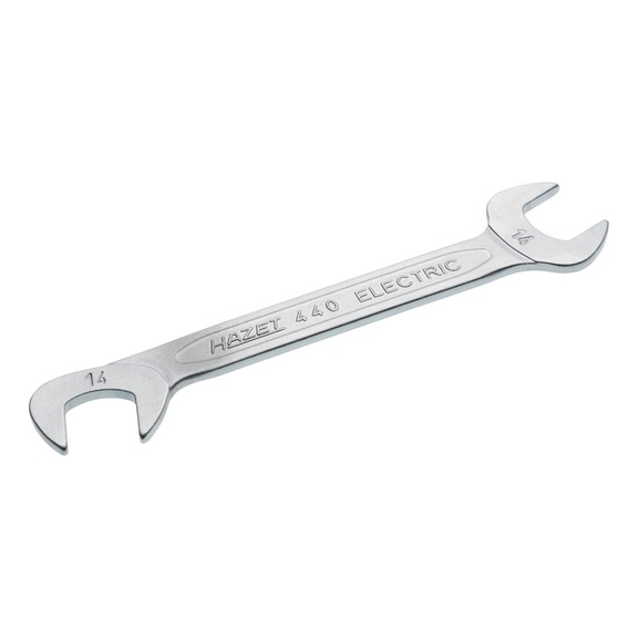HAZET Double open-end wrench 440-14 External hexagon profile 14 mm - Double open-end wrench