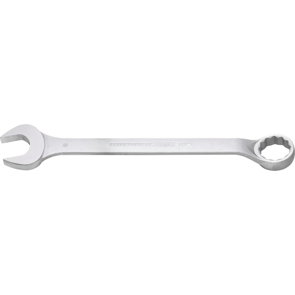 HAZET Combination wrench 600N-80 Outer double hexagon profile 80 mm - Combination wrench