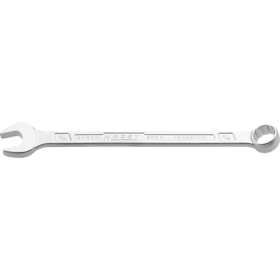 HAZET Combination wrench 600NA-11/16 External double hexagon profile - Combination wrench