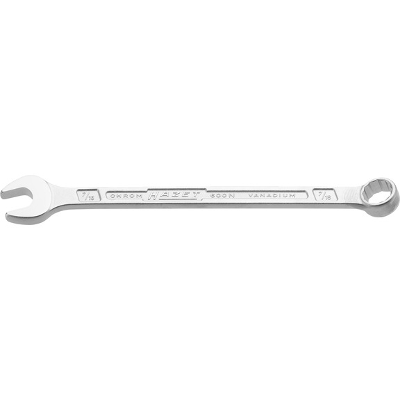 HAZET Combination wrench 600NA-7/16 External double hexagonal profile - Combination wrench