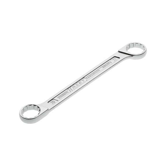 HAZET Double ring wrench 610N-20X22 Outer double hexagon traction profile - Double box wrench