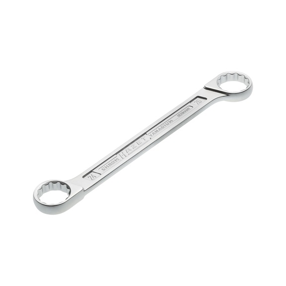 HAZET Double ring wrench 610N-24X26 Outer double hexagon traction profile - Double box wrench