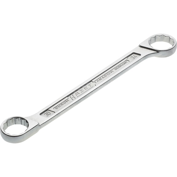 HAZET Double ring wrench 610N-30X34 External double hexagonal traction profile - Double box wrench