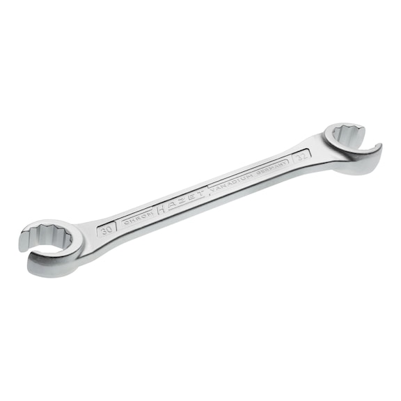 HAZET Double ring wrench open 612-30X32 Outer double hexagon profile - Double box wrench