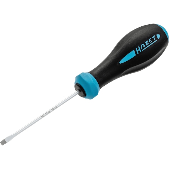 HAZET screwdriver HEXAnamic® 802-30 slotted profile 0.6 x 3.5 mm - Slotted screwdriver