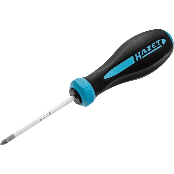HAZET screwdriver HEXAnamic® 802-PZ1 Pozidriv profile PZ PZ1 - Phillips screwdriver