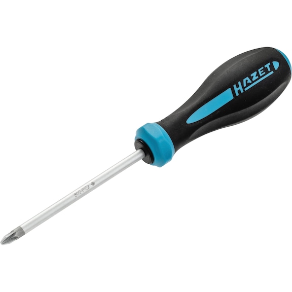 HAZET Screwdriver HEXAnamic® 802-PZ2 Pozidriv Profile PZ PZ2 - Phillips screwdriver