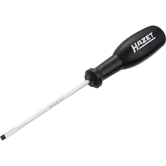HAZET screwdriver trinamic 803-40 slotted profile 0.8 x 4 mm - Slotted screwdriver