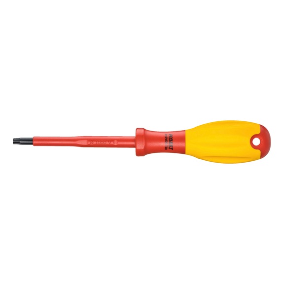 HAZET Electrician's screwdriver, insulated 810VDE-T30 Internal TX profile T30 - Hexagon socket screwdriver