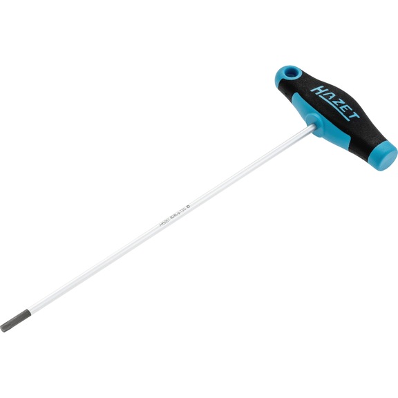 HAZET Screwdriver with T-handle 828LG-T20 Internal TX profile T20 - Hexagon socket screwdriver
