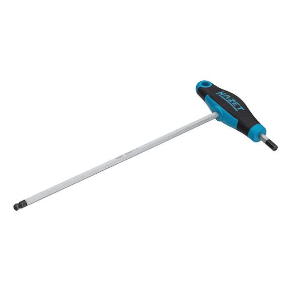 HAZET Screwdriver with T-handle 829KK-5 Internal hexagonal profile 5 mm - Hexagon socket screwdriver
