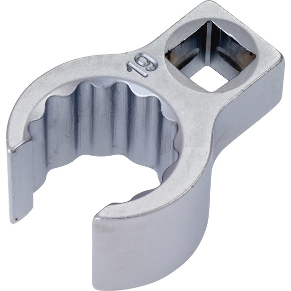 HAZET Combination wrench double hex open 848Z-19 square 3/8 inch (10 mm) - Combination wrench