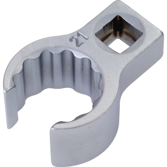 HAZET ring wrench double hex open 848Z-22 square 3/8 inch - Combination wrench