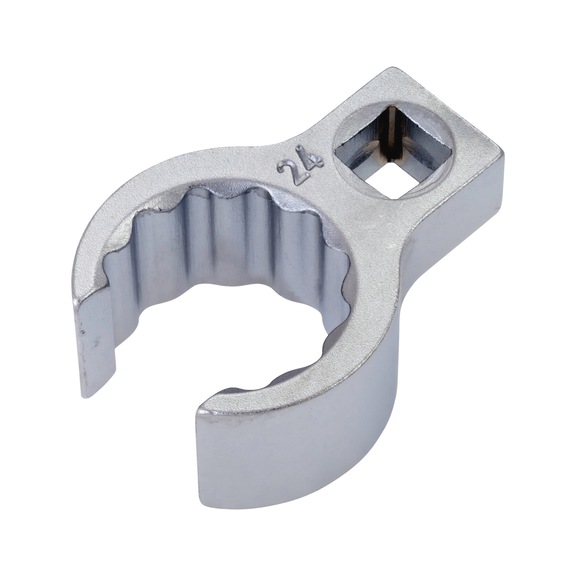 HAZET ring wrench double hexagon open 848Z-24 square 3/8 inch - Combination wrench