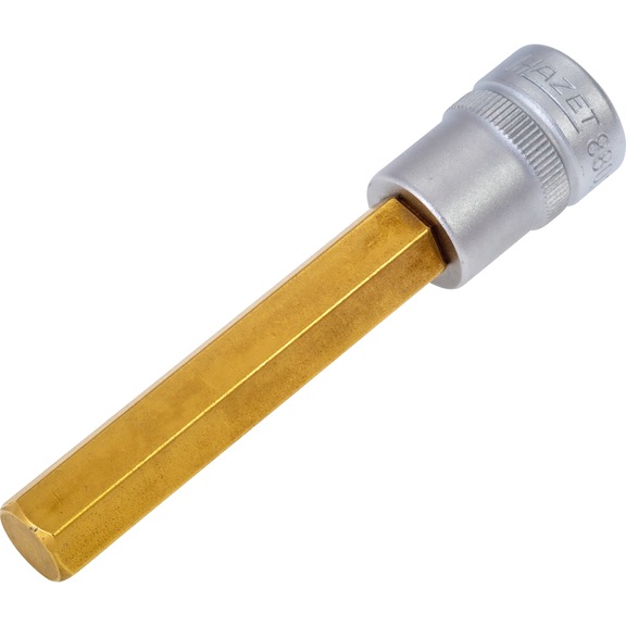 HAZET Screwdriver socket set 8801-11 Square 3/8 inch - Hexagon socket insert (socket wrench)