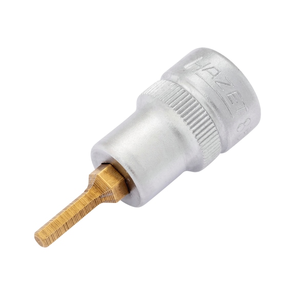 HAZET Screwdriver socket 8801K-3 Square 3/8 inch (10 mm) - Hexagon socket insert (socket wrench)