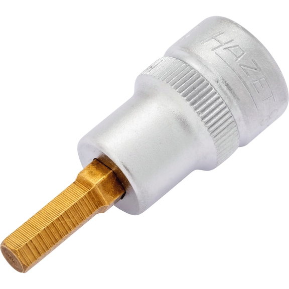 HAZET Screwdriver socket 8801K-5 Square 3/8 inch (10 mm) - Hexagon socket insert (socket wrench)