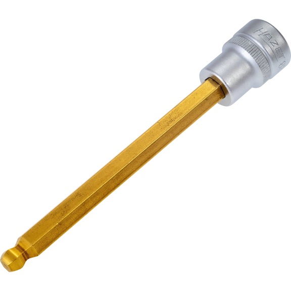 HAZET Screwdriver socket 8801KK-7 Square 3/8 inch (10 mm) - Hexagon socket insert (socket wrench)
