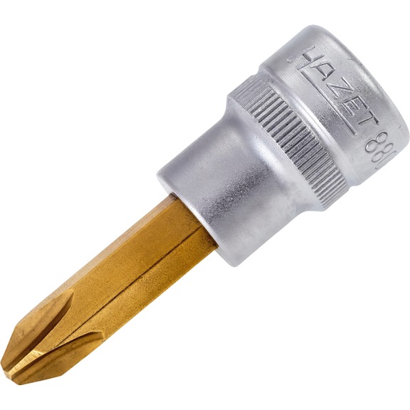 HAZET Screwdriver socket 8806-PH3 Square 3/8 inch (10 mm) - Phillips screwdriver bit