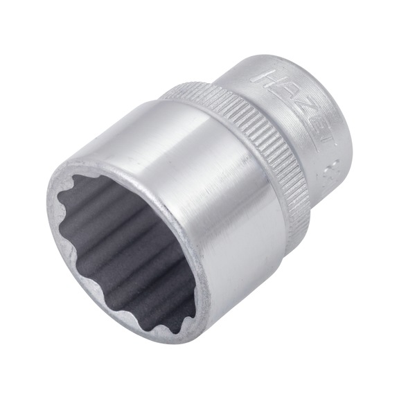 HAZET Socket wrench socket double hexagon 880AZ-3/4 square 3/8 inch (10 mm) - Socket set (12-edged)