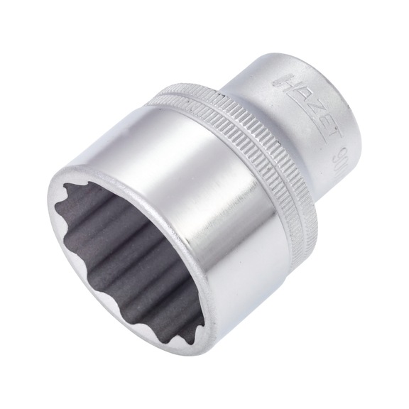 HAZET Sockets double hexagon 900AZ-1.1/4 square 1/2 inch - Socket set (12-edged)