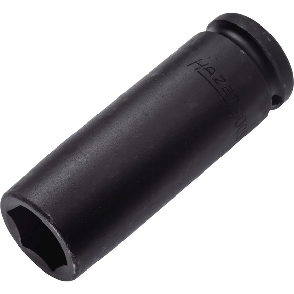 HAZET Schlagschrauber Steckschlüsseleinsatz Sechskant 900SLG-19 - Kraftschraubereinsatz (6kant)