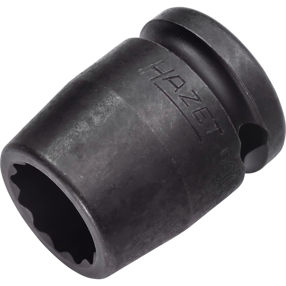 HAZET Impact wrench sockets double hexagon 900SZ-17 - Socket set (12-edged)