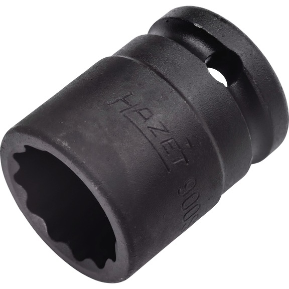 HAZET impact wrench socket double hexagon 900SZ-21 - Socket set (12-edged)