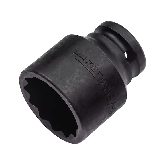 HAZET impact wrench sockets double hexagon 900SZ-30 - Socket set (12-edged)