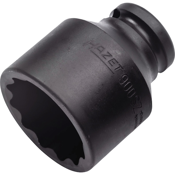 HAZET impact wrench sockets double hex 900SZ-34 - Socket set (12-edged)