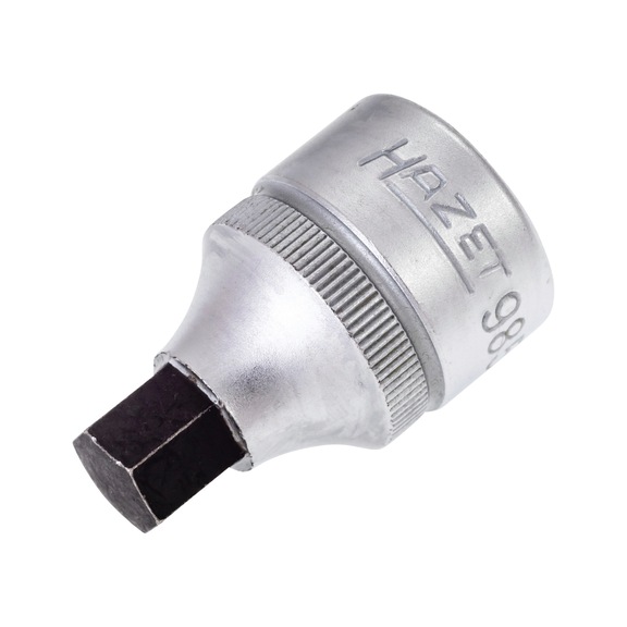 HAZET screwdriver socket 985-10 square drive 1/2 inch (12.5 mm) - Hexagon socket insert (socket wrench)
