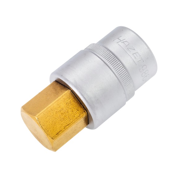 HAZET screwdriver socket 986-22 square drive 1/2 inch (12.5 mm) - Hexagon socket insert (socket wrench)