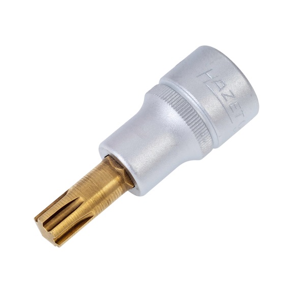 HAZET screwdriver socket 991-10 square drive 1/2 inch (12.5 mm) - Screwdriver bit