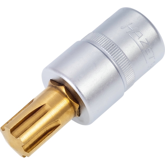 HAZET Screwdriver socket set 991-14 Square 1/2 inch (12.5 mm) - Screwdriver bit