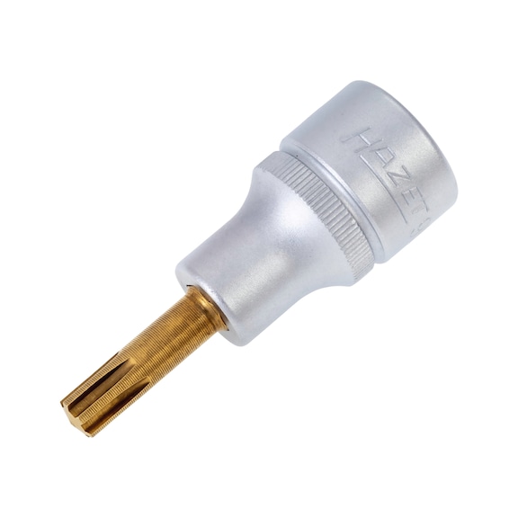 HAZET Screwdriver socket set 991-7 Square 1/2 inch (12.5 mm) - Screwdriver bit