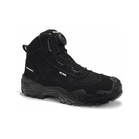 ELTEN safety boots MIKE BOA black Mid ESD S3S 763831-40 size 40 - Safety boots MIKE BOA black Mid ESD S3S