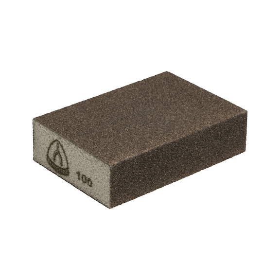 KLINGSPOR sanding block corundum grain 220 70x100x25 mm 225168 - Sanding block