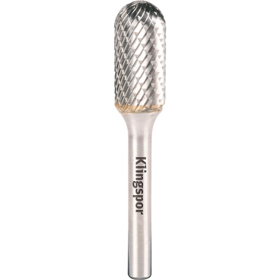 KLINGSPOR carbide end mill 12.7x25x6 mm coarse single toothing 295750 - Burr (non-detachable cutting edges)