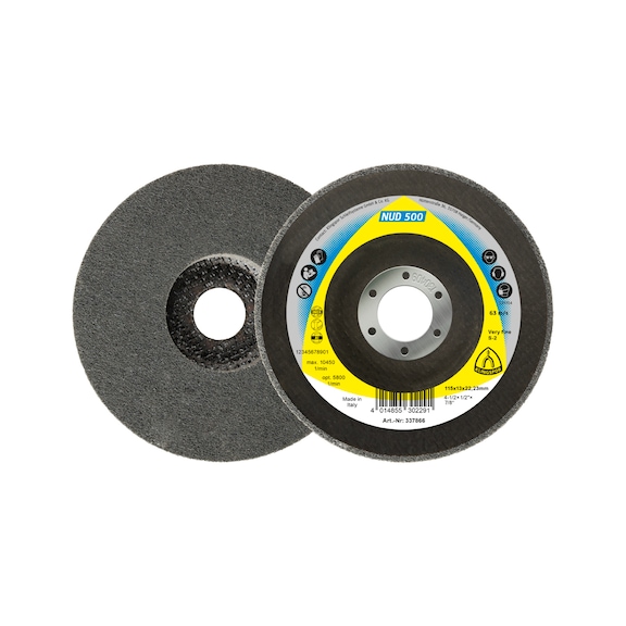 KLINGSPOR Kompaktscheiben 125x13x22,23 mm Medium Siliziumkarbid 337862 - Kompaktscheiben