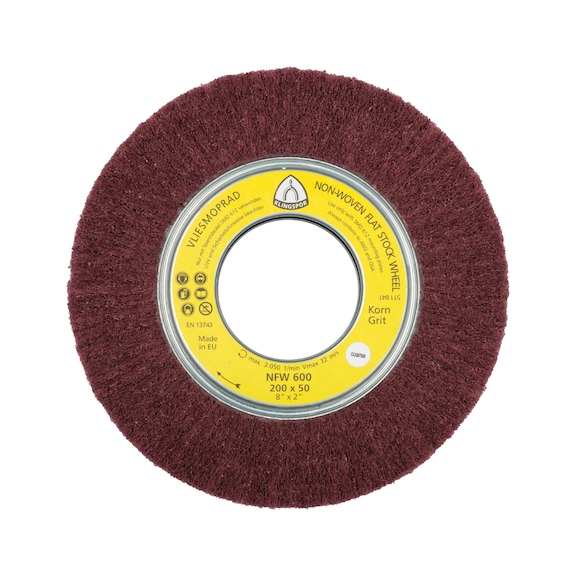 KLINGSPOR Vliesräder 200x50x68,2 mm Coarse Korund 258901 - Vliesräder