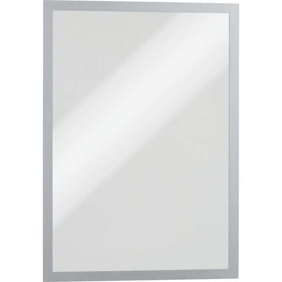 DURABLE magnetic frame, A3 format, colour: silver |PROMOTION - Info frame, magnetic |PROMOTION
