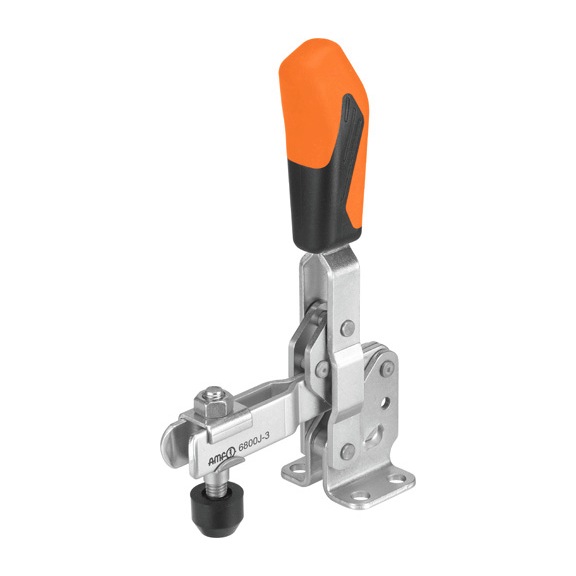 AMF vertical clamp with orange handle 6800J-0 Number 557301 - Vertical clamp