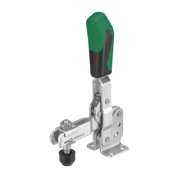 AMF Vertical clamp with green handle 6800G-2 Number 557467 - Vertical clamp